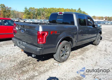 2016 Ford F-150 Lariat z USA, uszkodzony, nr VIN 1FTEW1EF6GFC56142